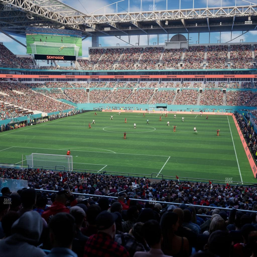 Hard Rock Stadium - Section 230 Seat View