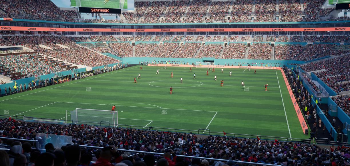 Hard Rock Stadium - Section 230 Seat View