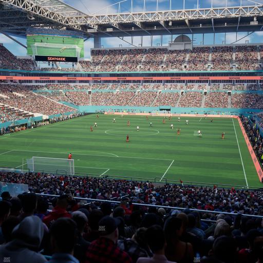 Hard Rock Stadium - Section 230 Seat View
