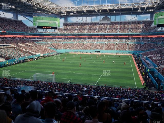 Hard Rock Stadium - Section 230 Seat View