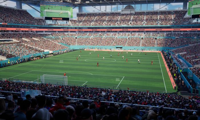 Hard Rock Stadium - Section 230 Seat View
