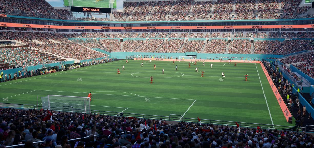 Hard Rock Stadium - Section 230 Seat View