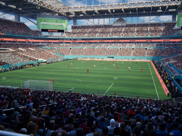 Hard Rock Stadium - Section 230 Seat View