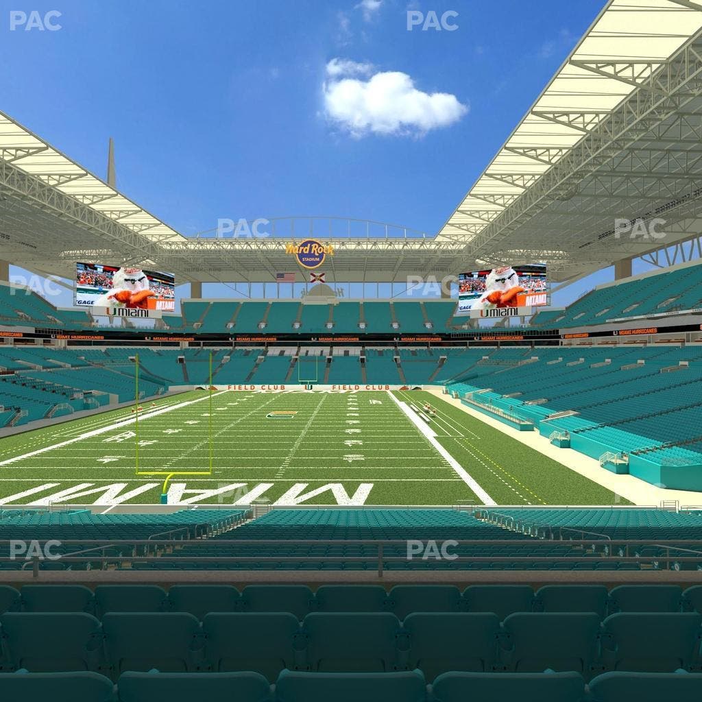 Hard Rock Stadium - Section 231 Seat View