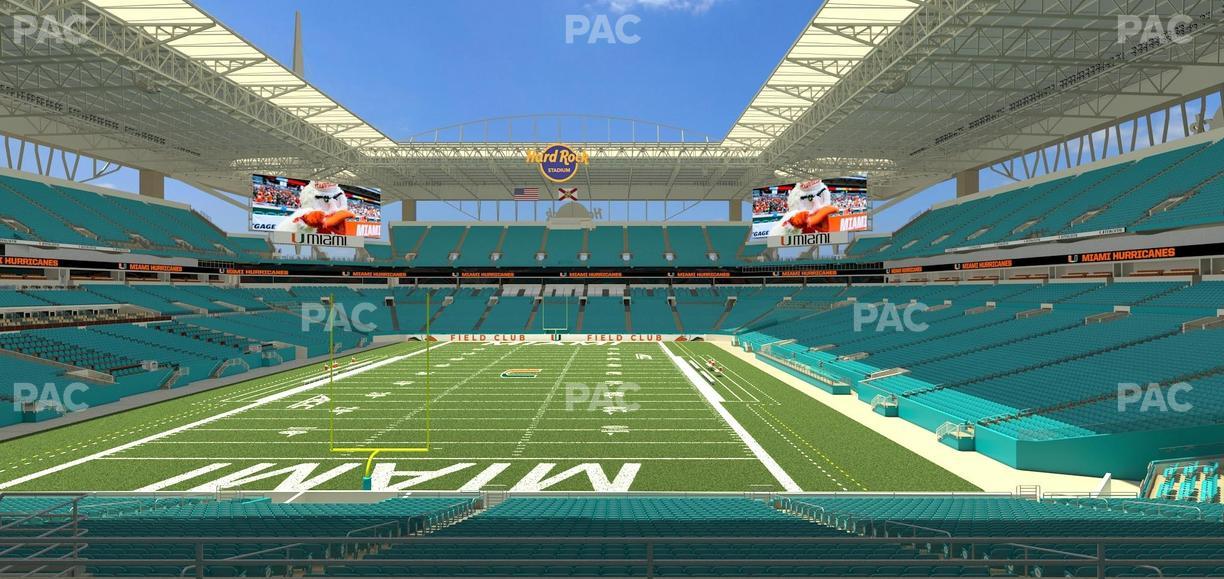 Hard Rock Stadium - Section 231 Seat View
