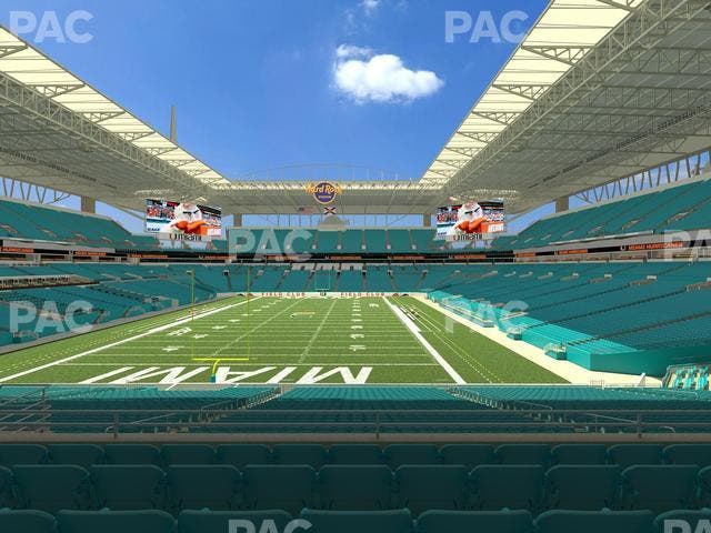 Hard Rock Stadium - Section 231 Seat View