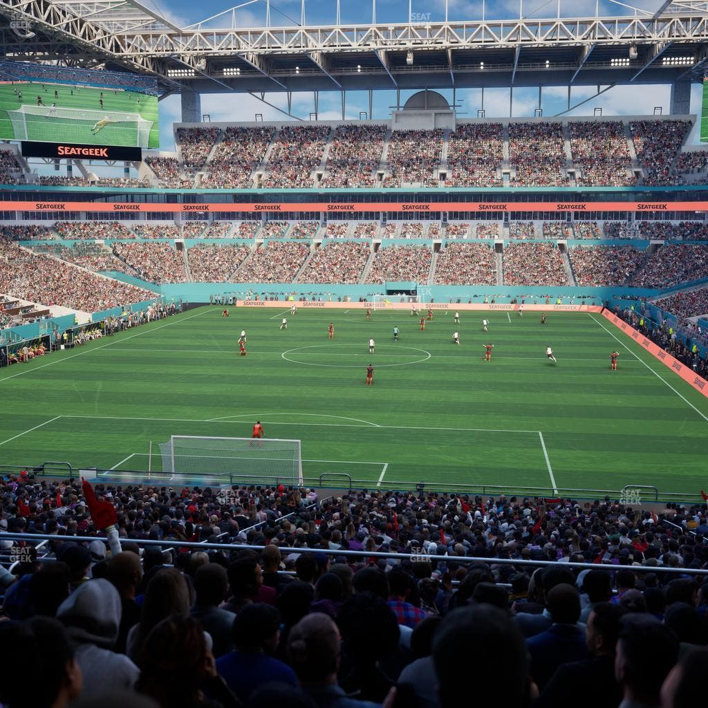 Hard Rock Stadium - Section 231 Seat View