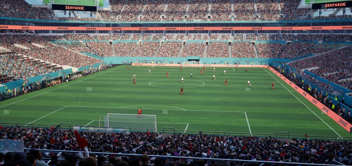 Hard Rock Stadium - Section 231 Seat View