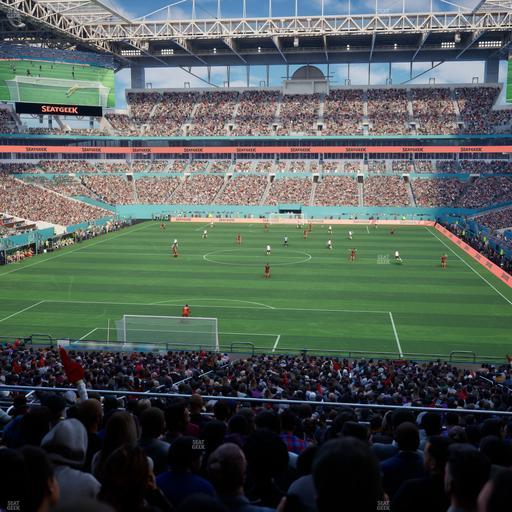 Hard Rock Stadium - Section 231 Seat View