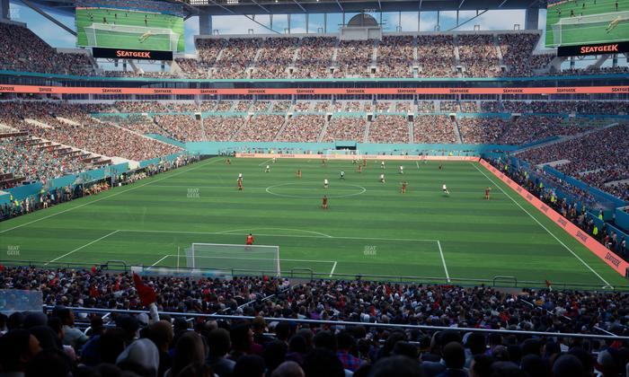 Hard Rock Stadium - Section 231 Seat View