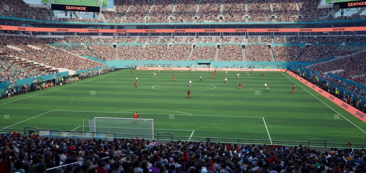 Hard Rock Stadium - Section 231 Seat View