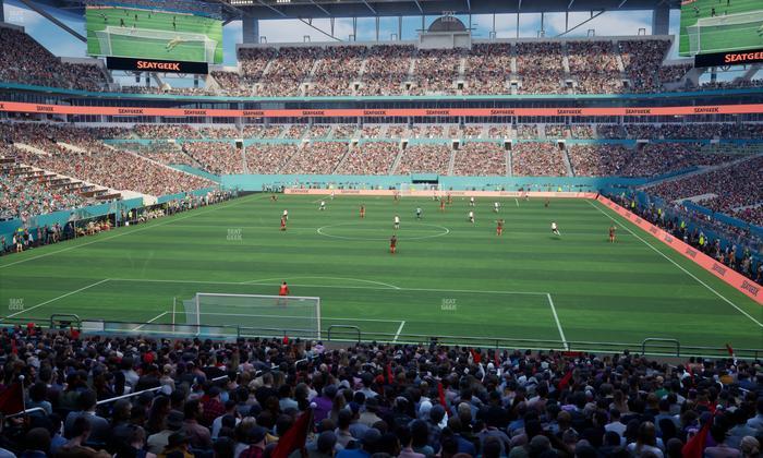 Hard Rock Stadium - Section 231 Seat View