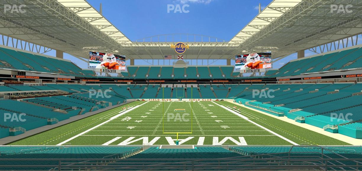 Hard Rock Stadium - Section 232 Seat View