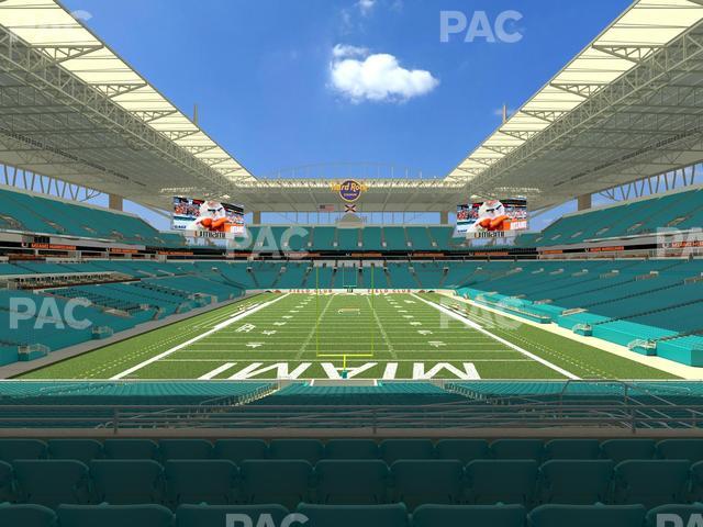 Hard Rock Stadium - Section 232 Seat View Hard Rock Stadium - Section 232 Seat View