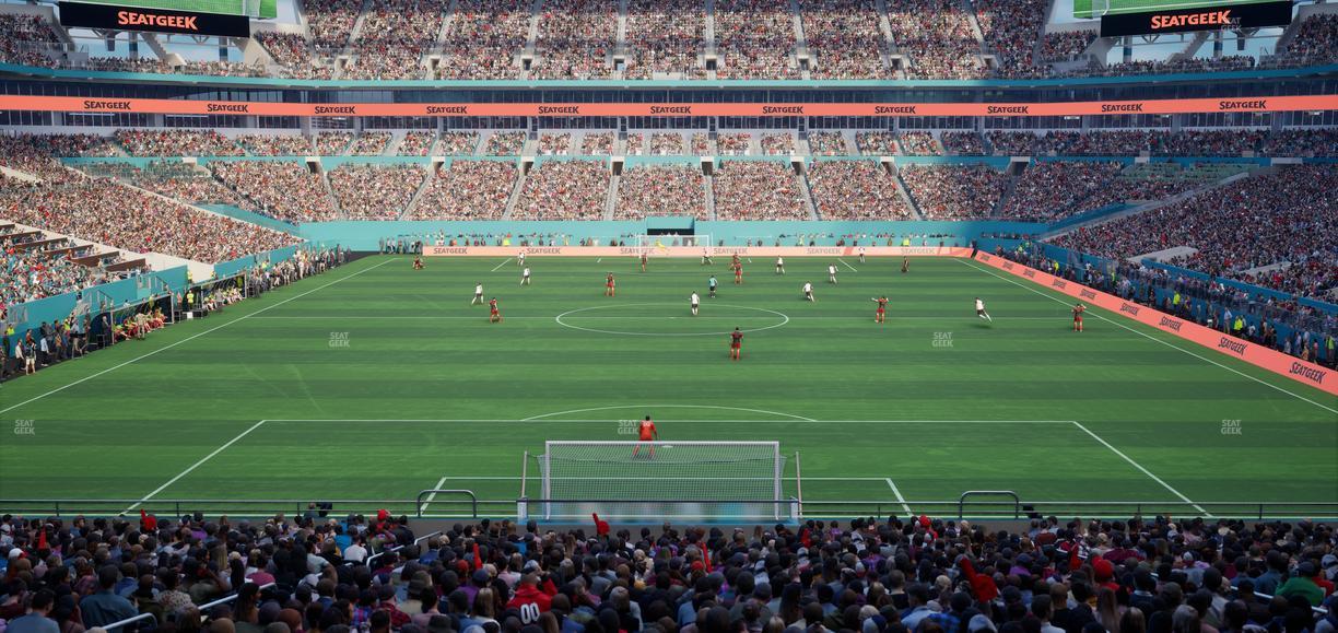 Hard Rock Stadium - Section 232 Seat View