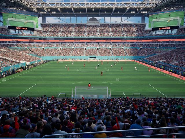 Hard Rock Stadium - Section 232 Seat View