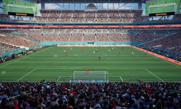 Hard Rock Stadium - Section 232 Seat View
