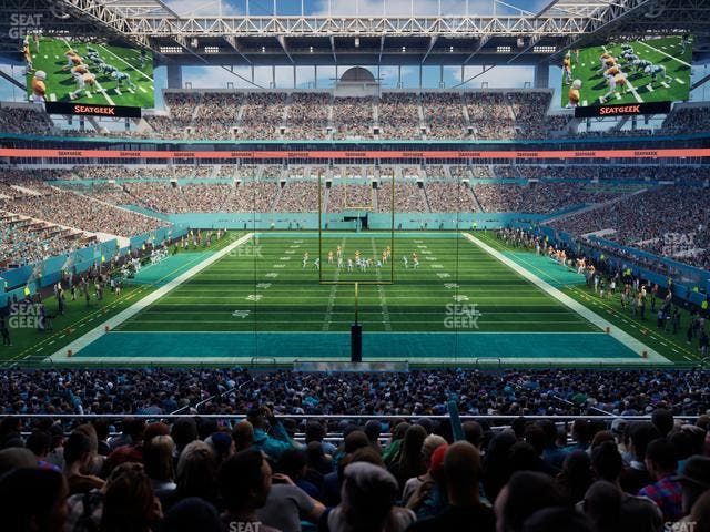 Hard Rock Stadium - Section 232 Seat View