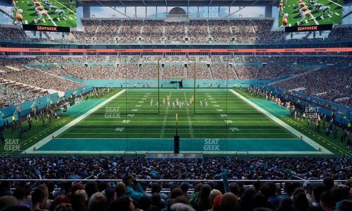 Hard Rock Stadium - Section 232 Seat View