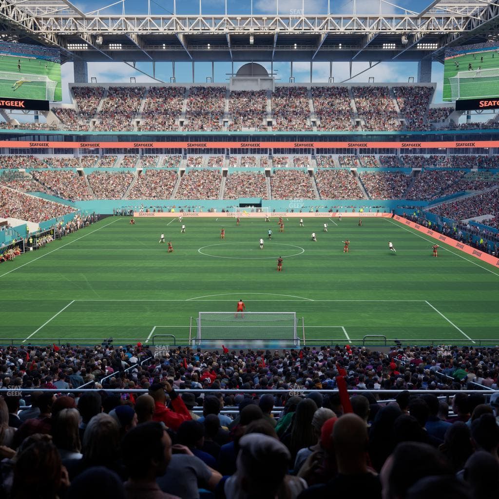 Hard Rock Stadium - Section 232 Seat View