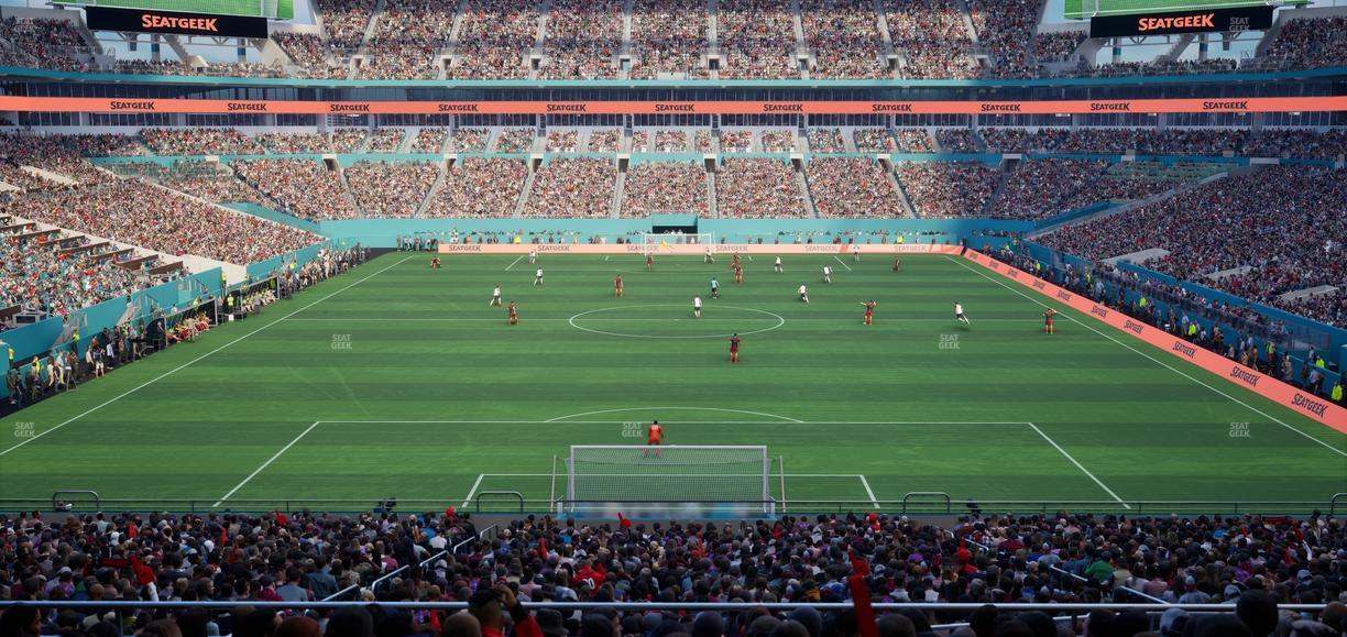 Hard Rock Stadium - Section 232 Seat View