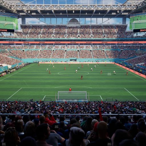 Hard Rock Stadium - Section 232 Seat View