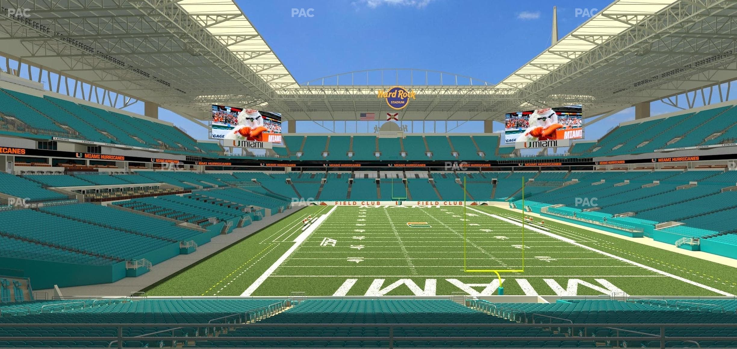 Hard Rock Stadium - Section 233 Seat View
