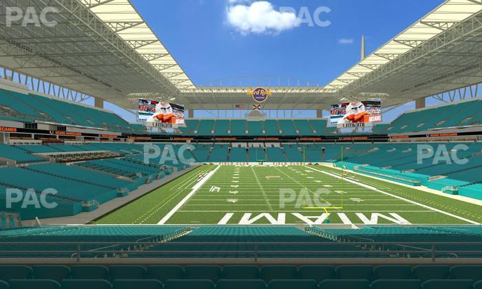 Hard Rock Stadium - Section 233 Seat View