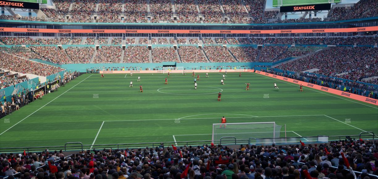 Hard Rock Stadium - Section 233 Seat View