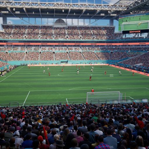 Hard Rock Stadium - Section 233 Seat View