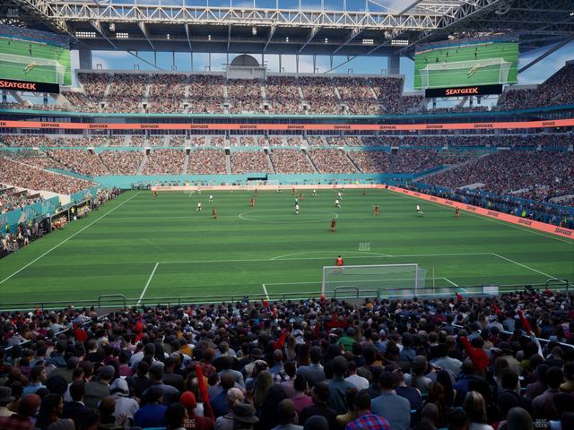 Hard Rock Stadium - Section 233 Seat View