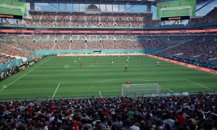 Hard Rock Stadium - Section 233 Seat View