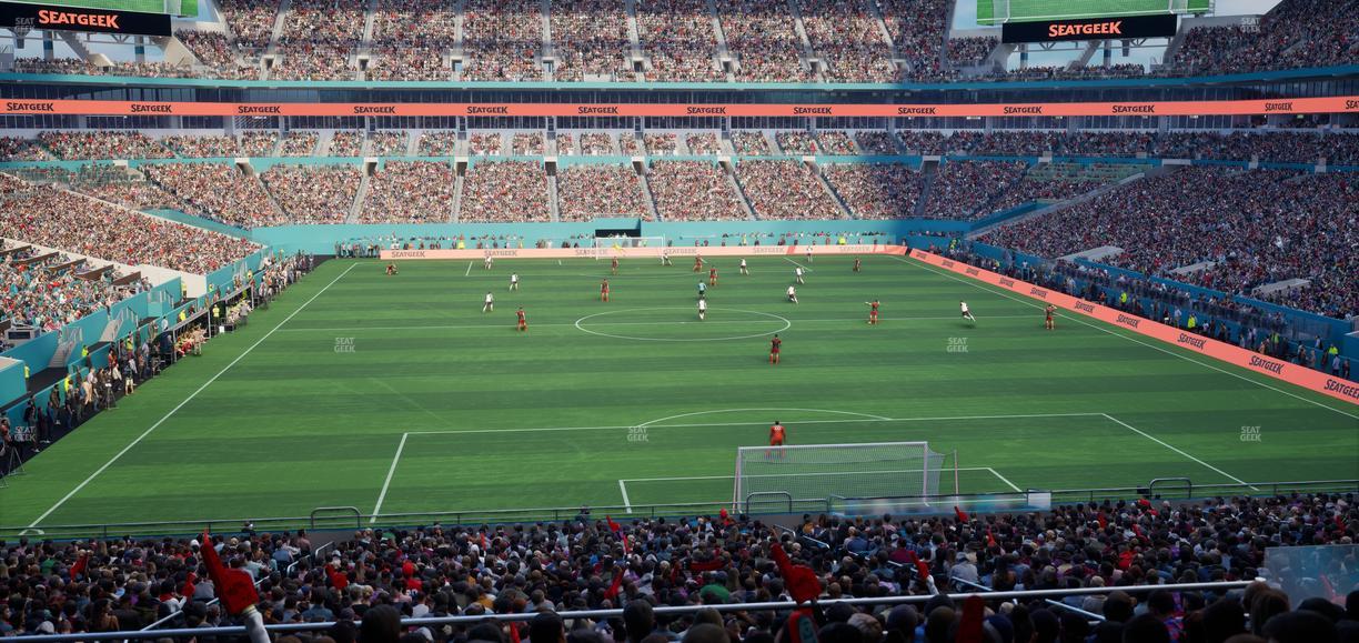 Hard Rock Stadium - Section 233 Seat View