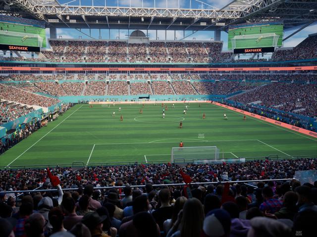 Hard Rock Stadium - Section 233 Seat View Hard Rock Stadium - Section 233 Seat View