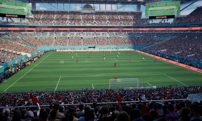 Hard Rock Stadium - Section 233 Seat View