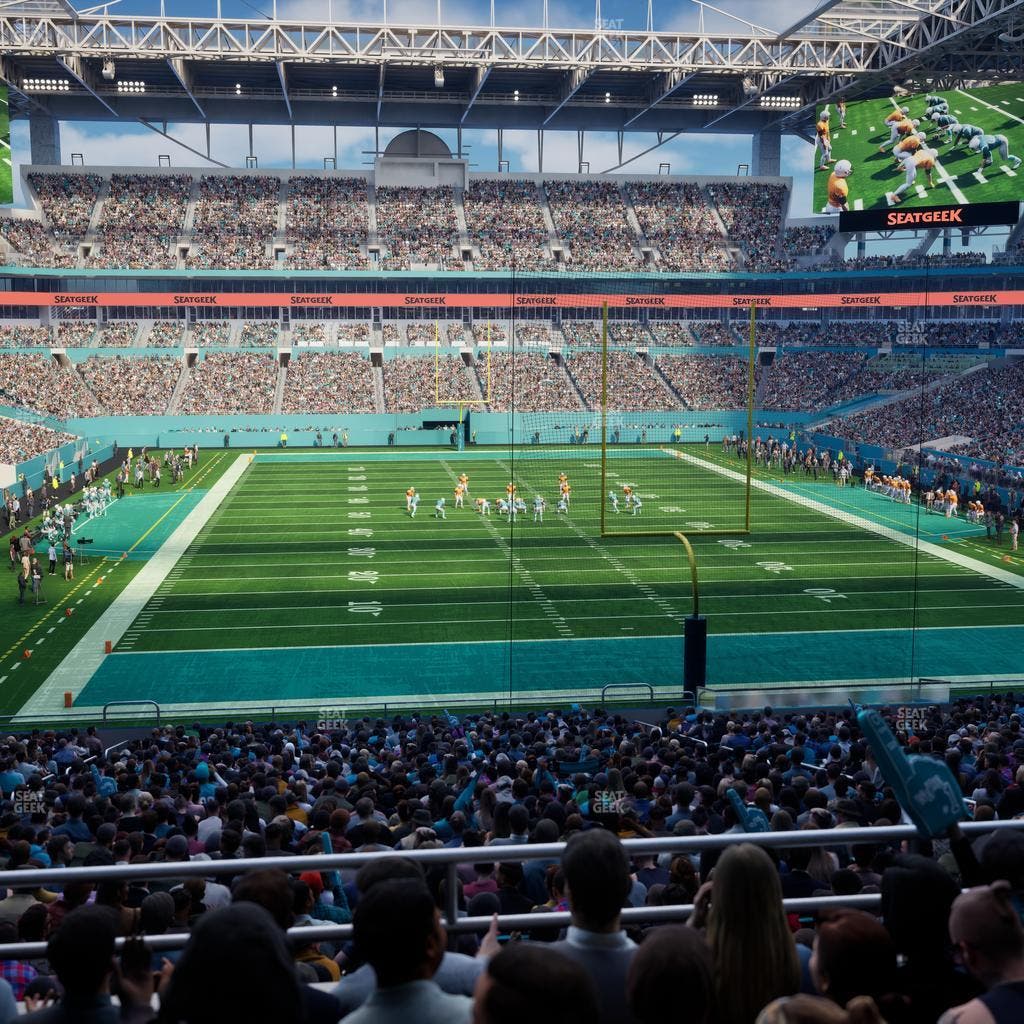 Hard Rock Stadium - Section 233 Seat View
