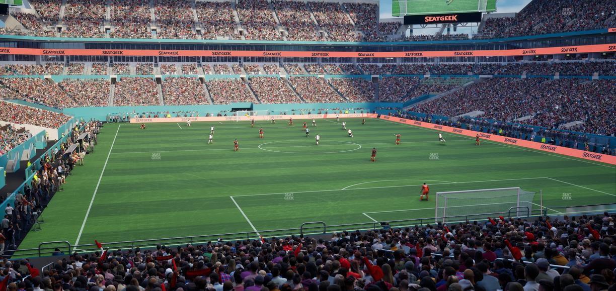 Hard Rock Stadium - Section 234 Seat View