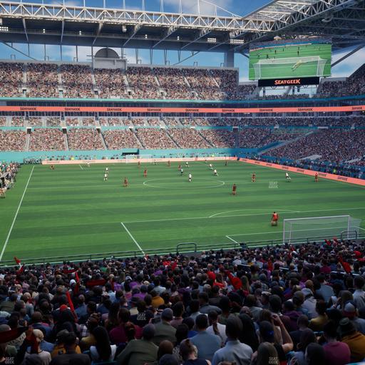 Hard Rock Stadium - Section 234 Seat View