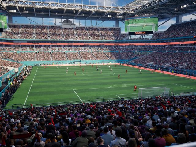 Hard Rock Stadium - Section 234 Seat View