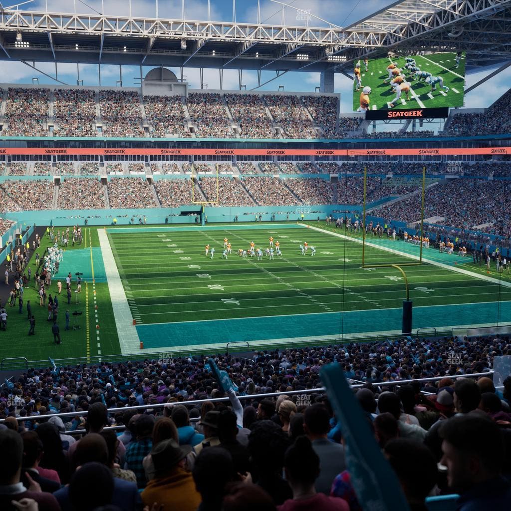 Hard Rock Stadium - Section 234 Seat View