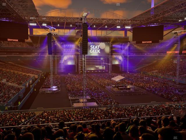 Hard Rock Stadium - Section 234 Seat View