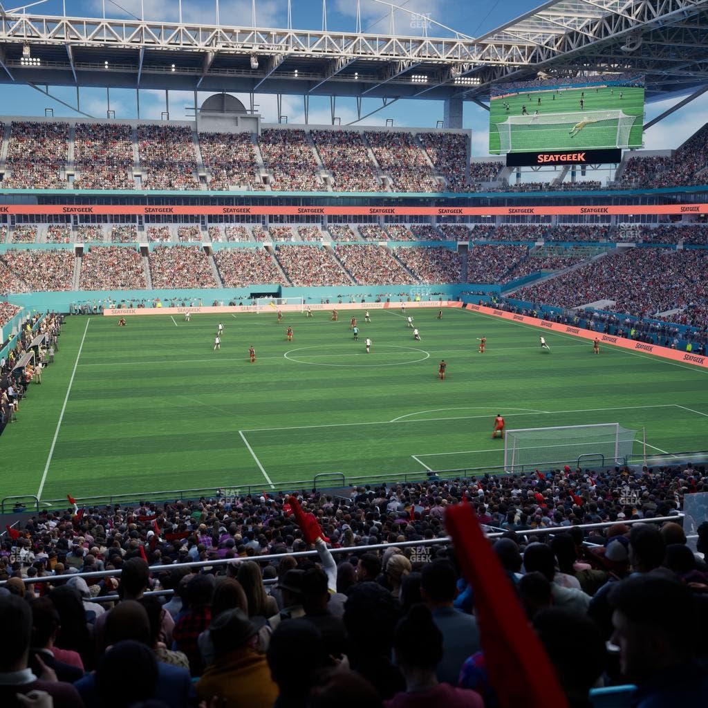 Hard Rock Stadium - Section 234 Seat View