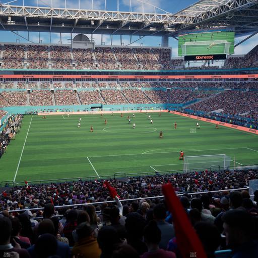 Hard Rock Stadium - Section 234 Seat View