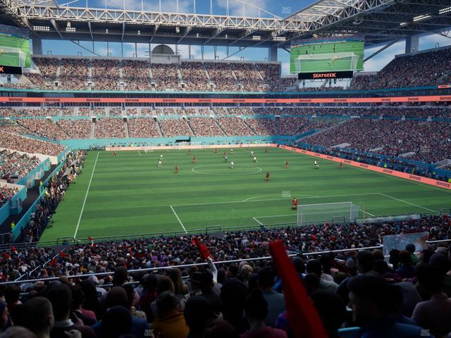 Hard Rock Stadium - Section 234 Seat View Hard Rock Stadium - Section 234 Seat View