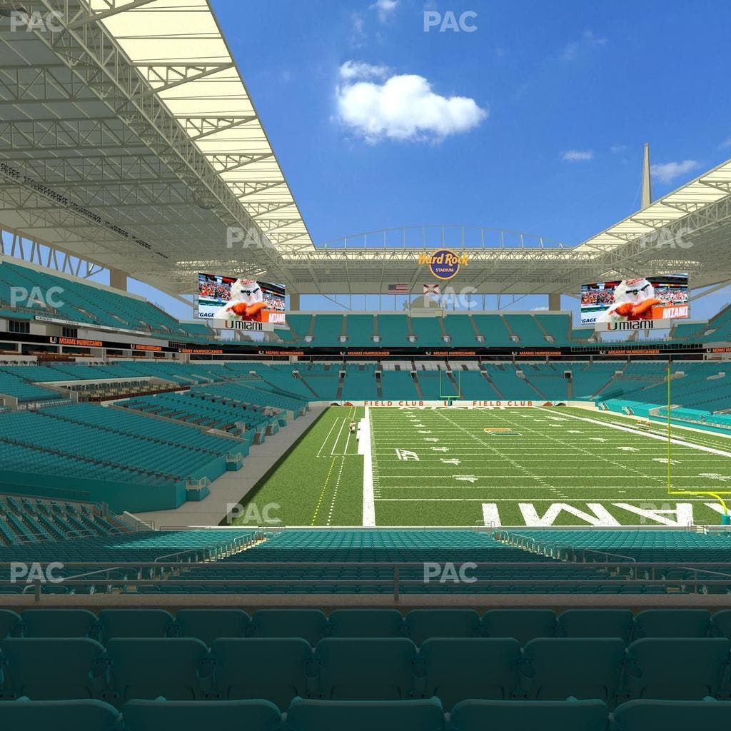 Hard Rock Stadium - Section 234 Seat View