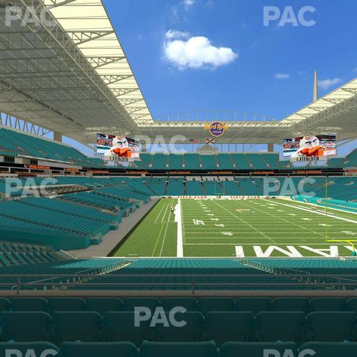 Hard Rock Stadium - Section 234 Seat View