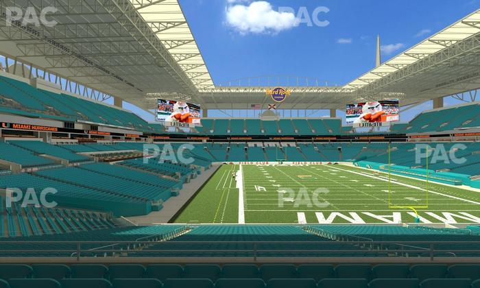 Hard Rock Stadium - Section 234 Seat View