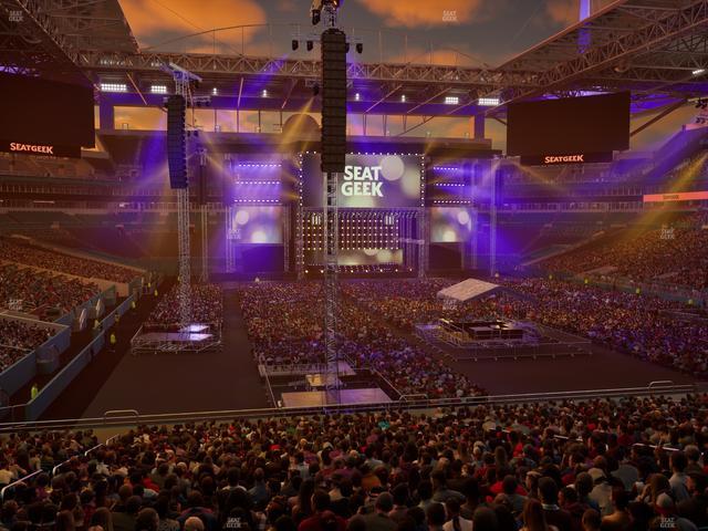 Hard Rock Stadium - Section 234 Seat View