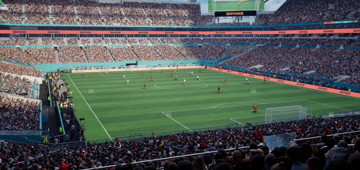 Hard Rock Stadium - Section 235 Seat View