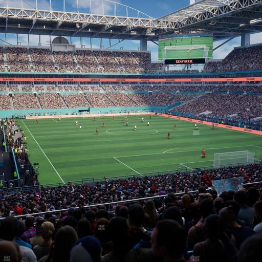 Hard Rock Stadium - Section 235 Seat View